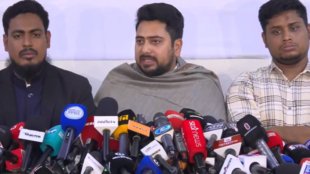 বৃহত্তর ঐক্যের স্বার্থে আট দলের সঙ্গে নির্বাচন করবো : নাহিদ ইসলাম